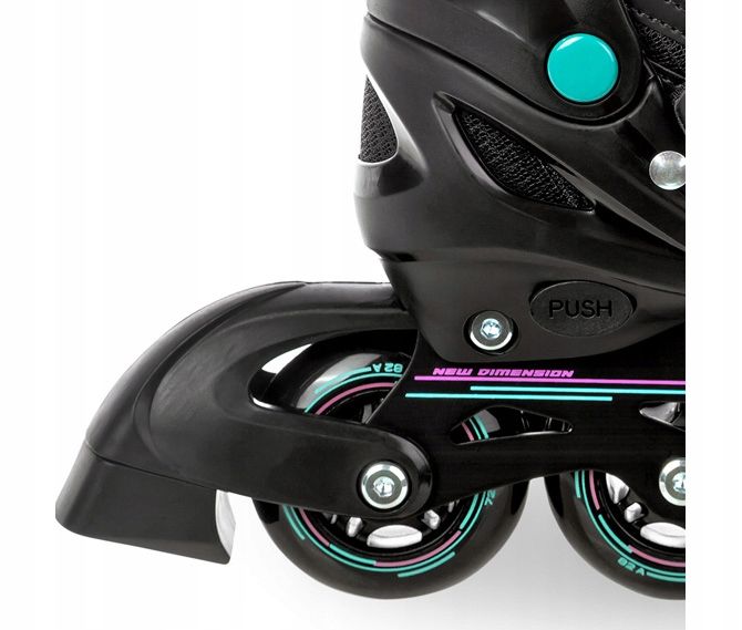 Rolki Regulowane RAVEN Drill Mint/Pink 38-42 zdjęcie 6