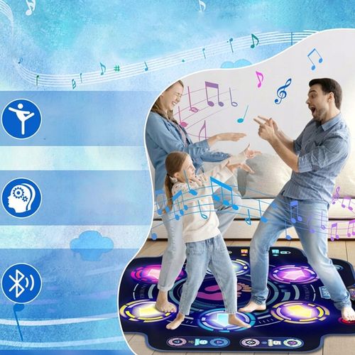 MUZYCZNA MATA DO TAŃCA DLA DZIECI MUZYKA GRA BLUETOOTH 5 TRYBA 9 POZIOM na Arena.pl