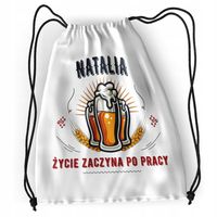 Plecak Dla Natalii Sportowy Szkolny Worek Torba Z Nadrukiem Ze Zdjęciem