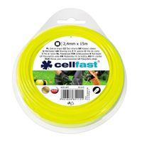żyłka do podkaszarek kwadrat 2,4mm x 15mb cellfast