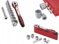 Teng Tools 186100103 Nasadki z chwytem kwadra 1/2"