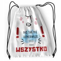 Plecak Dla Basi Sportowy Szkolny Worek Torba Z Nadrukiem Ze Zdjęciem