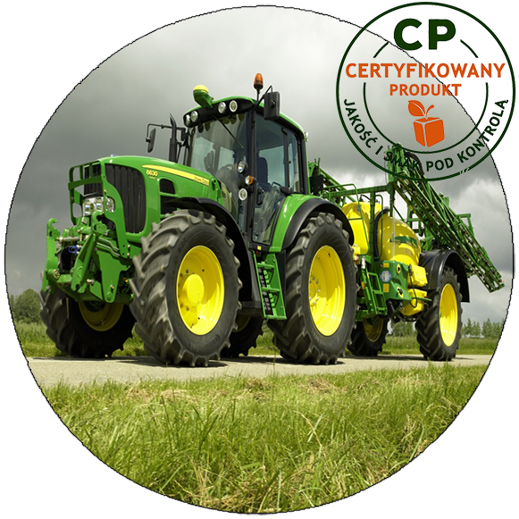 Opłatek na tort Traktor - Ciągnik zdjęcie 1