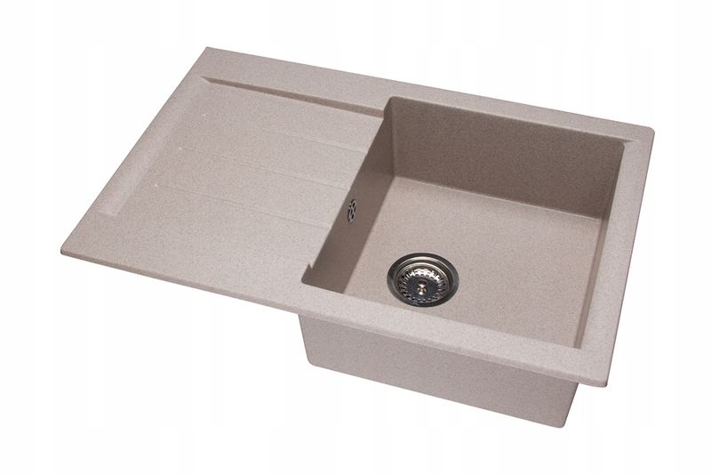 ZLEW ZLEWOZMYWAK GRANIT 8 kolorów 76x50 + SYFON zdjęcie 7