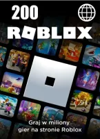 Roblox Doładowanie 200 Robux KLUCZ CD KEY VOUCHER GIFT 24/7