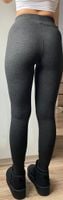 LEGGINSY PRĄŻEK DROBNY OCIEPLANE Wysoki Stan Wygodne Przylegające r. S/M