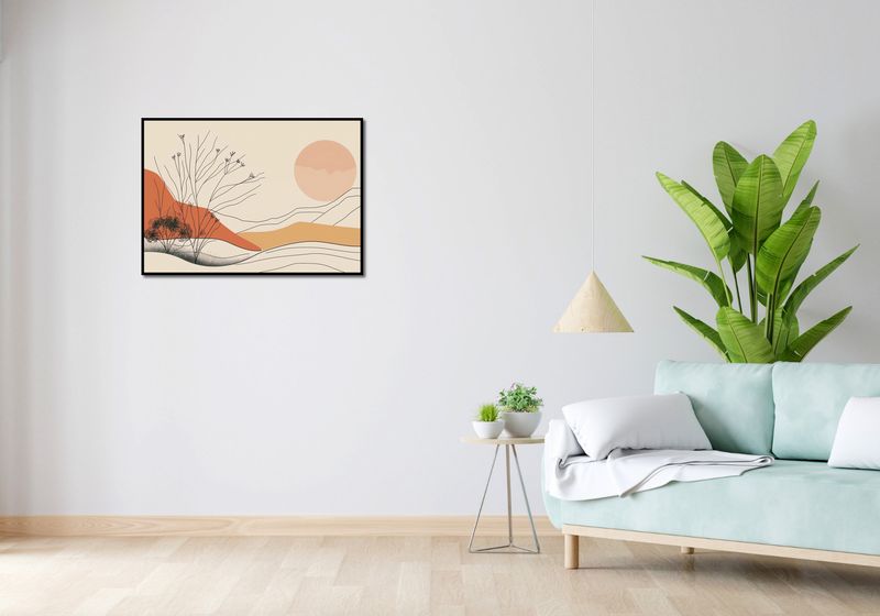 Plakat 84x59,5cm Pustynna Wydma zdjęcie 4