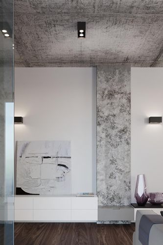 Kinkiet LAMPA ścienna SL.0526 metalowa OPRAWA prostokątna kostka szara na Arena.pl