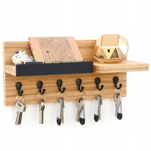 Organizer na klucze - wieszak - 30cm x 14cm - przedpokój - korytarz na Arena.pl
