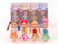 lalka 8cm 12szt mix