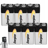 Bateria 9V 6F22 Alkaliczna Energizer 6LR61 R9 Zabawki Pilot 6 szt L