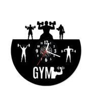 Zegar ścienny z płyty winylowej 247.13 Siłownia