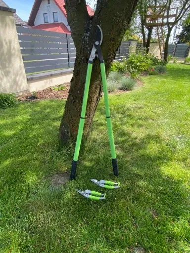 ZIELONA SERIA 4 sekatory NOŻYCE I SEKATOR TELSKOP zdjęcie 9