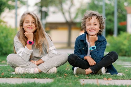 Smartwatch Garett Kids 1 niebieski na Arena.pl