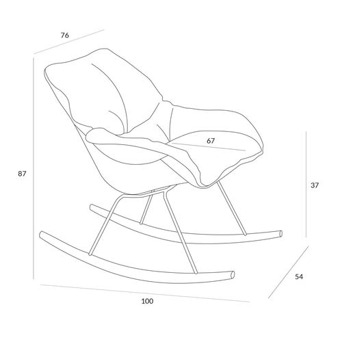 Fotel Zea szary na Arena.pl