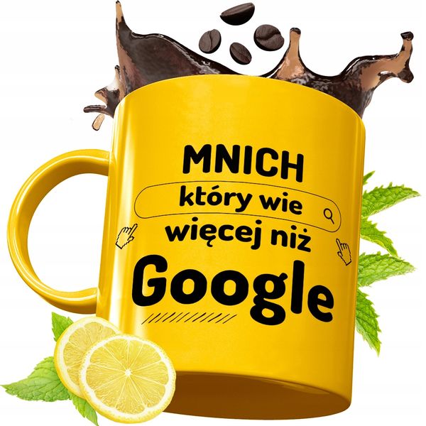 Złoty Kubek Premium Dla Mnicha Prezent Z Nadrukiem Ze Zdjęciem zdjęcie 1