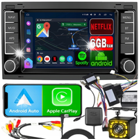 RADIO SAMOCHODOWE do VOLKSWAGEN VW MULTIVAN TOUAREG ANDROID GPS WIFI BT 6GB