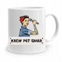 Kubek Prezent Dla Mechanika Pot Krew I Smar Z Nadrukiem Ze Zdjęciem