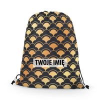 WORKO-PLECAK z Twoim imieniem Złota geometria 3 104