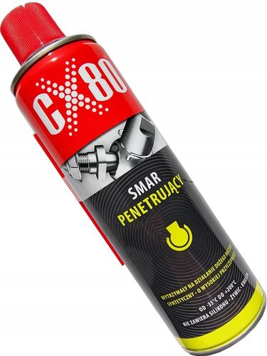 CX80 SMAR PENETRUJĄCY do ruchomych części 500ml na Arena.pl