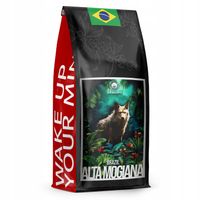 Kawa ziarnista 1kg BRAZYLIA ALTA MOGIANA Świeżo Palona ARABICA 100% +GRATIS