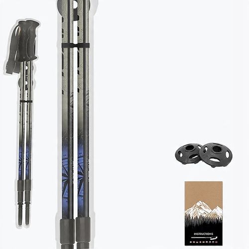 Kije trekkingowe Fizan Explorer blue 63-140 cm na Arena.pl