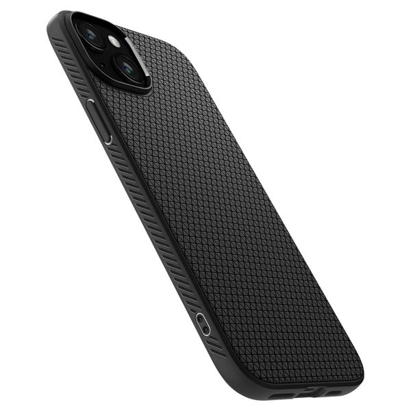 SPIGEN LIQUID AIR IPHONE 15 PLUS MATTE BLACK zdjęcie 9