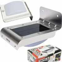 Lampa ogrodowa kinkiet SOLARNA z czujnikiem ruchu