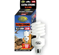 REPTILE NOVA Żarówka 25W UVB 15.0 EXTRASTRONG do terrarium pustynnego E27