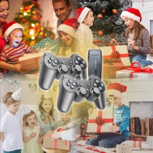 GRA TELEWIZYJNA KONSOLA RETRO MINI + 20000 GRY VIDEO EMULATOR + 2 PADY HDMI na Arena.pl