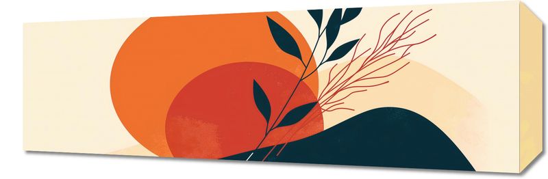 Obraz 60x20cm Zmierzch w Ciszy zdjęcie 1