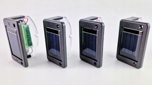 LAMPKI SOLARNE LED TARAS BALKON 4 SZT ZESTAW LAMP na Arena.pl