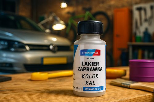 lakier zaprawkowy zaprawka samochodowy ral 4008 fioletowy sygnałowy 50 ml na Arena.pl