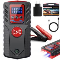 ZASILACZ AWARYJNY DO SAMOCHOD ROZRUCHU ŁADOWANIE TELEFONÓW POWER BANK 12V