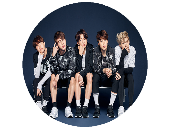 Opłatek na tort BTS zdjęcie 1