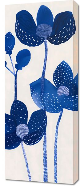 Obraz 40x100cm Nocne Kwiaty zdjęcie 1