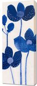 Obraz 40x100cm Nocne Kwiaty