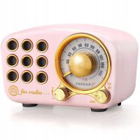 Feegar Retro Radio Fm Kuchenne Bluetooth Vintage