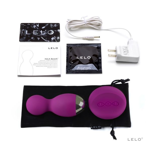 LELO - Hula Beads, deep rose zdjęcie 1