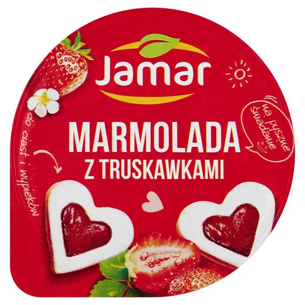 Jamar Marmolada z truskawkami 250 g zdjęcie 1