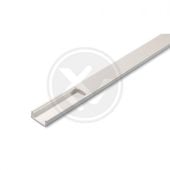 PROFIL LED PCV BIAŁY 1M MLECZNY KLOSZ DO TAŚM 12MM