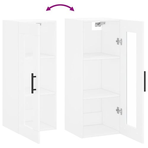 Szafka wisząca, biała, 34,5x34x90 cm na Arena.pl