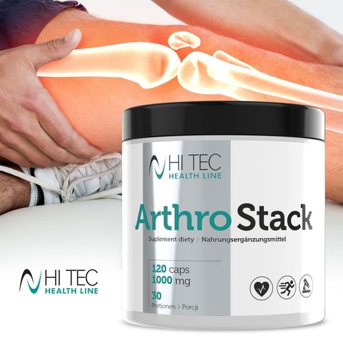 HI TEC Arthro Stack - 120 kaps NA STAWY MSM na Arena.pl