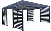 CarPort PREMIUM - Wiata samochodowa 5x5 Antracyt - TS1024