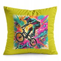 PODUSZKA ŻÓŁTA PREZENT - ROWER BMX MTB SPORT