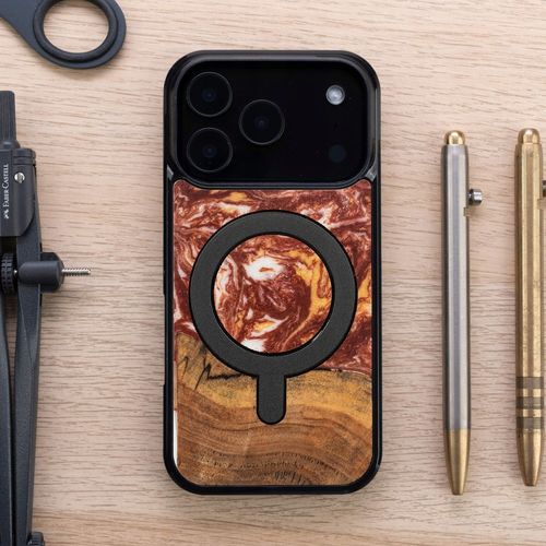 Etui Bewood Unique do iPhone 17 Pro - Planets - Mars z MagSafe na Arena.pl