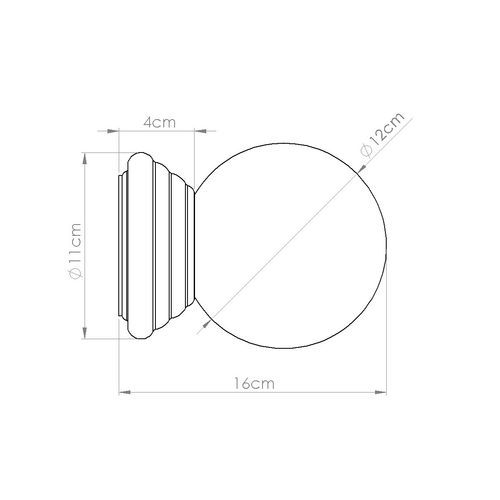 Kinkiet ZORI żółty IP44 na Arena.pl