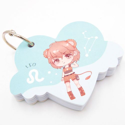 Mini notes notesik na breloku znak zodiaku LEW na Arena.pl