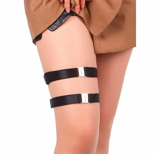 subblime regulowane klamry na nogi czarne pu elastyczne paski na Arena.pl