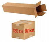 tuba kartonowa 80x80x320mm 3w 400g/m2 - 180 szt.